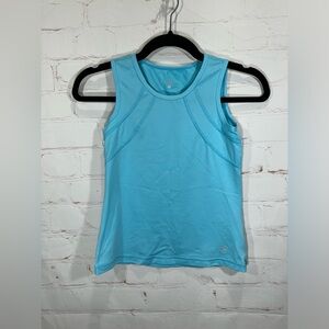 Sofibella Girls Sleeveless Athletic Top - size medium